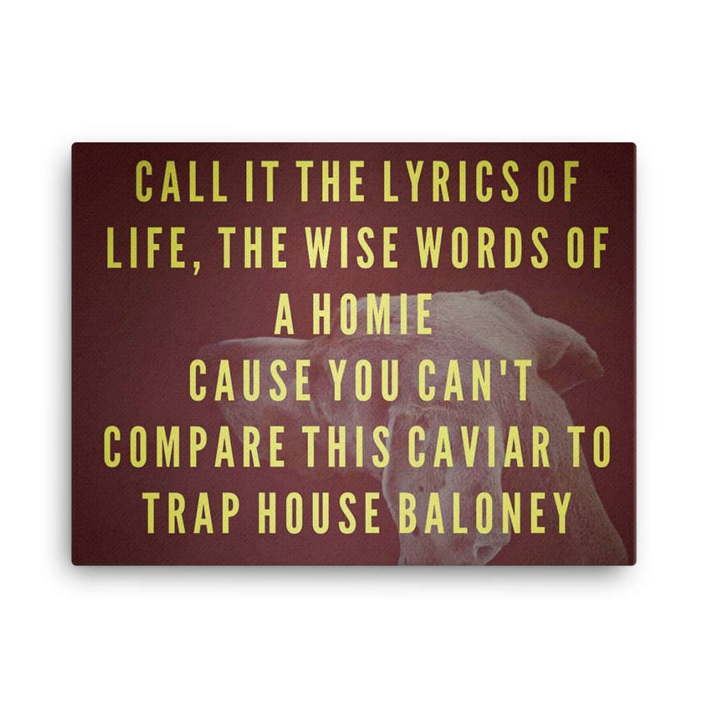 Canvas: "The Homie" 2-Hye Merch