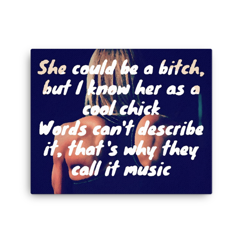 Canvas: "Music" 2-Hye Merch