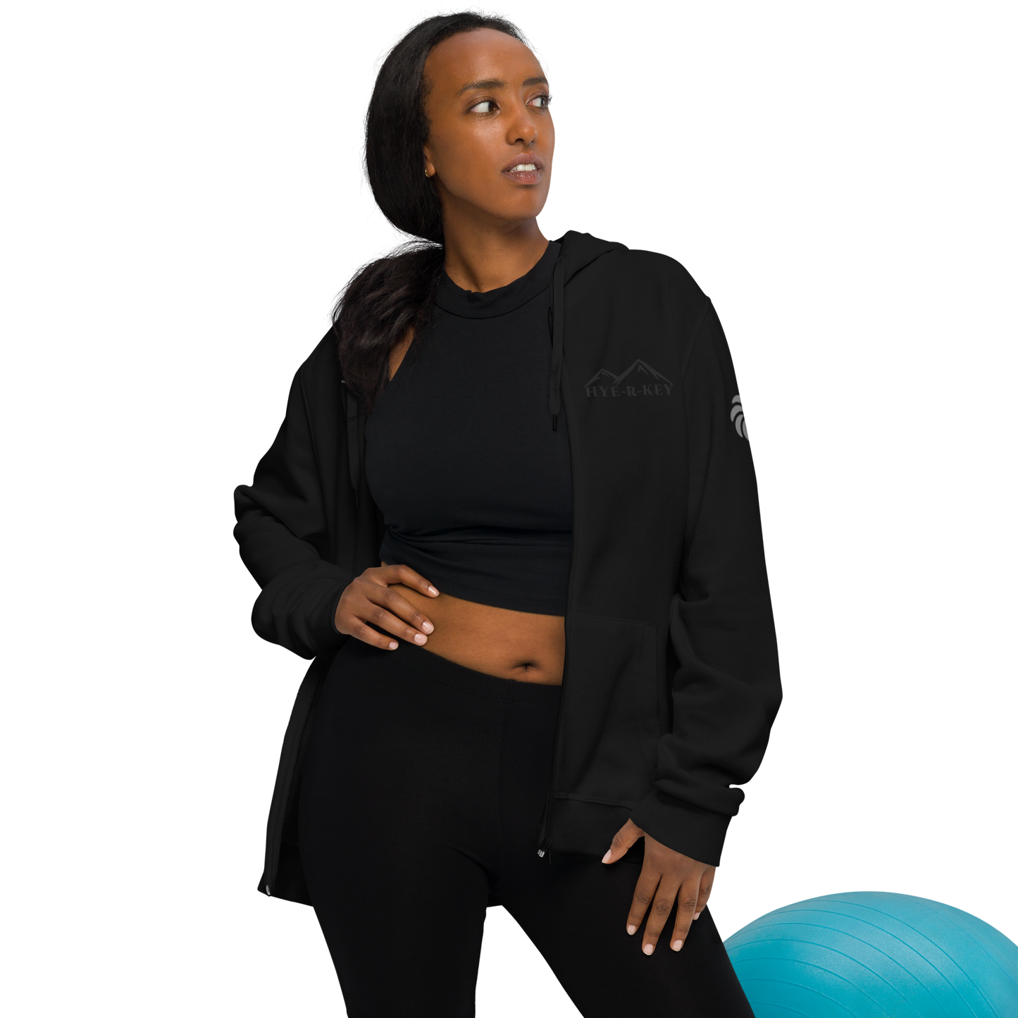 2-Hye: Hye-R-Key Zip Hoodie 2-Hye