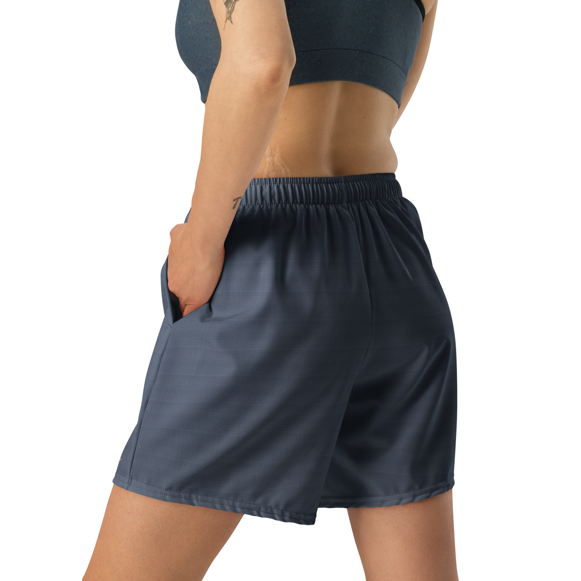 2-Hye: Triple M Athletic Long Shorts (Unisex) 2-Hye