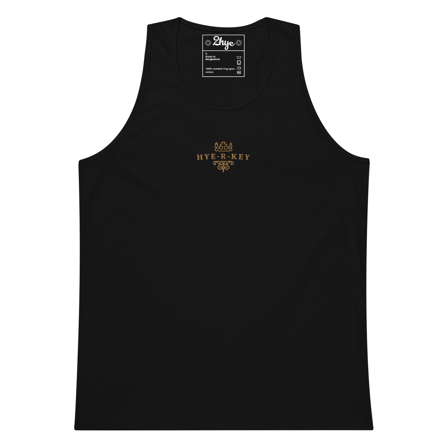 2-Hye: Hye-R-Key Men’s Premium Tank Top 2-Hye