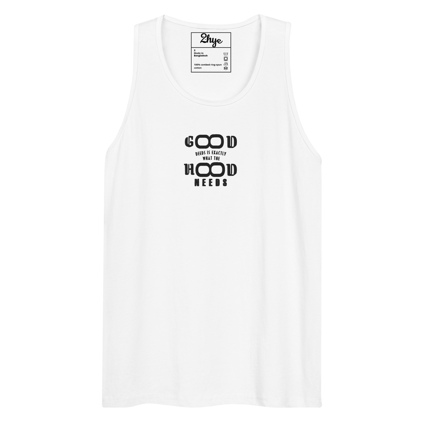 2-Hye: Good Deeds Tank Top (Men’s) 2-Hye