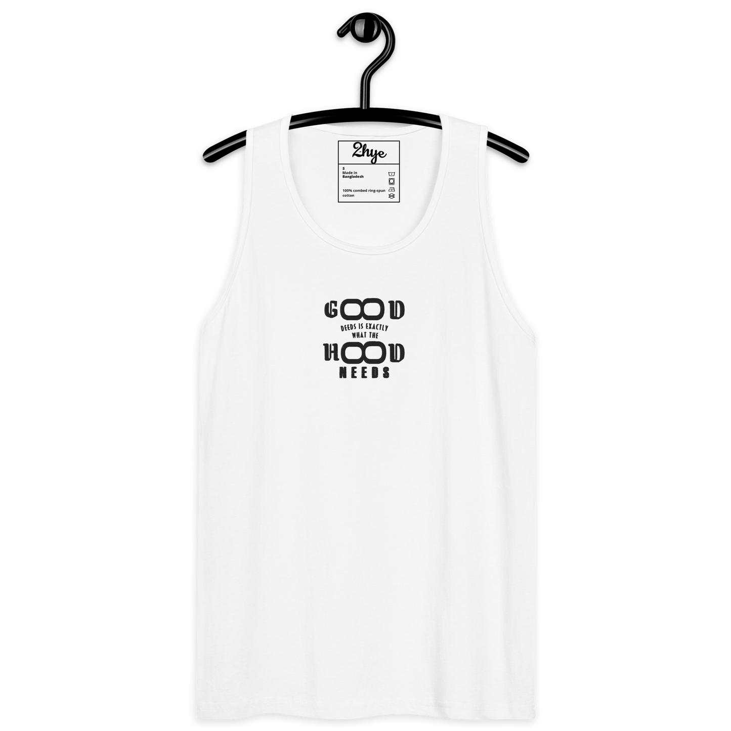 2-Hye: Good Deeds Tank Top (Men’s) 2-Hye