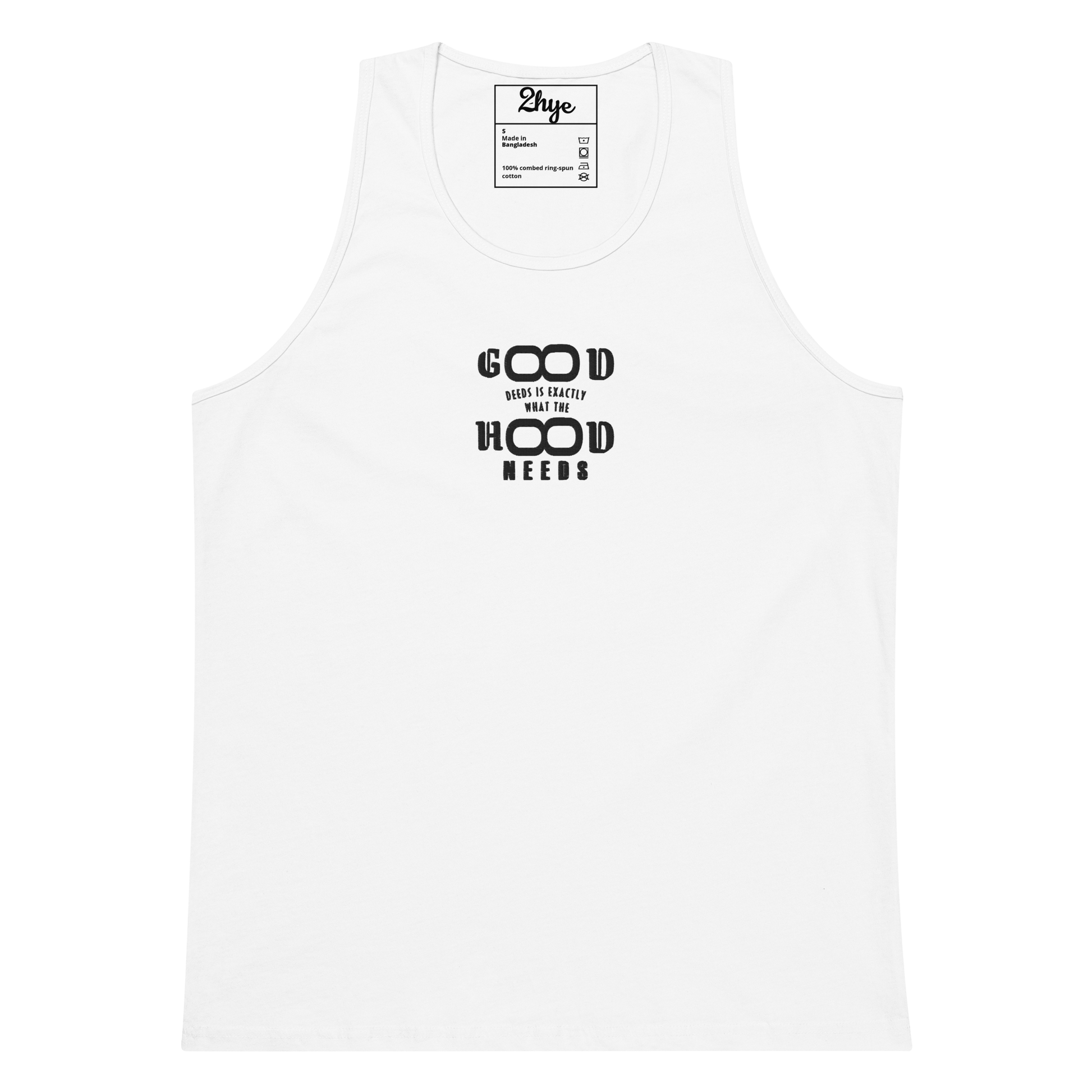 2-Hye: Good Deeds Tank Top (Men’s) 2-Hye