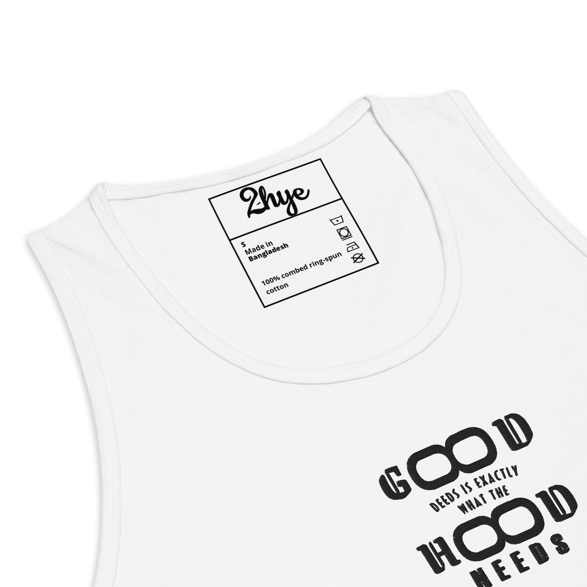 2-Hye: Good Deeds Tank Top (Men’s) 2-Hye